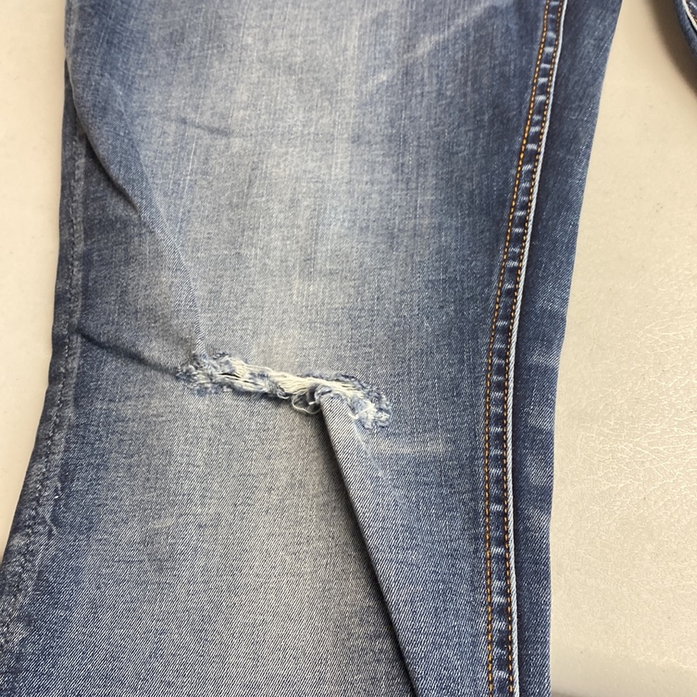 Nwt Vigoss Jagger Super Skinny Distress Jeans, 33x28 - Picture 4 of 15